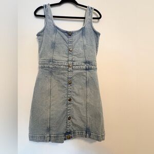 MICHAEL Michael Kors Light Blue Denim Dress